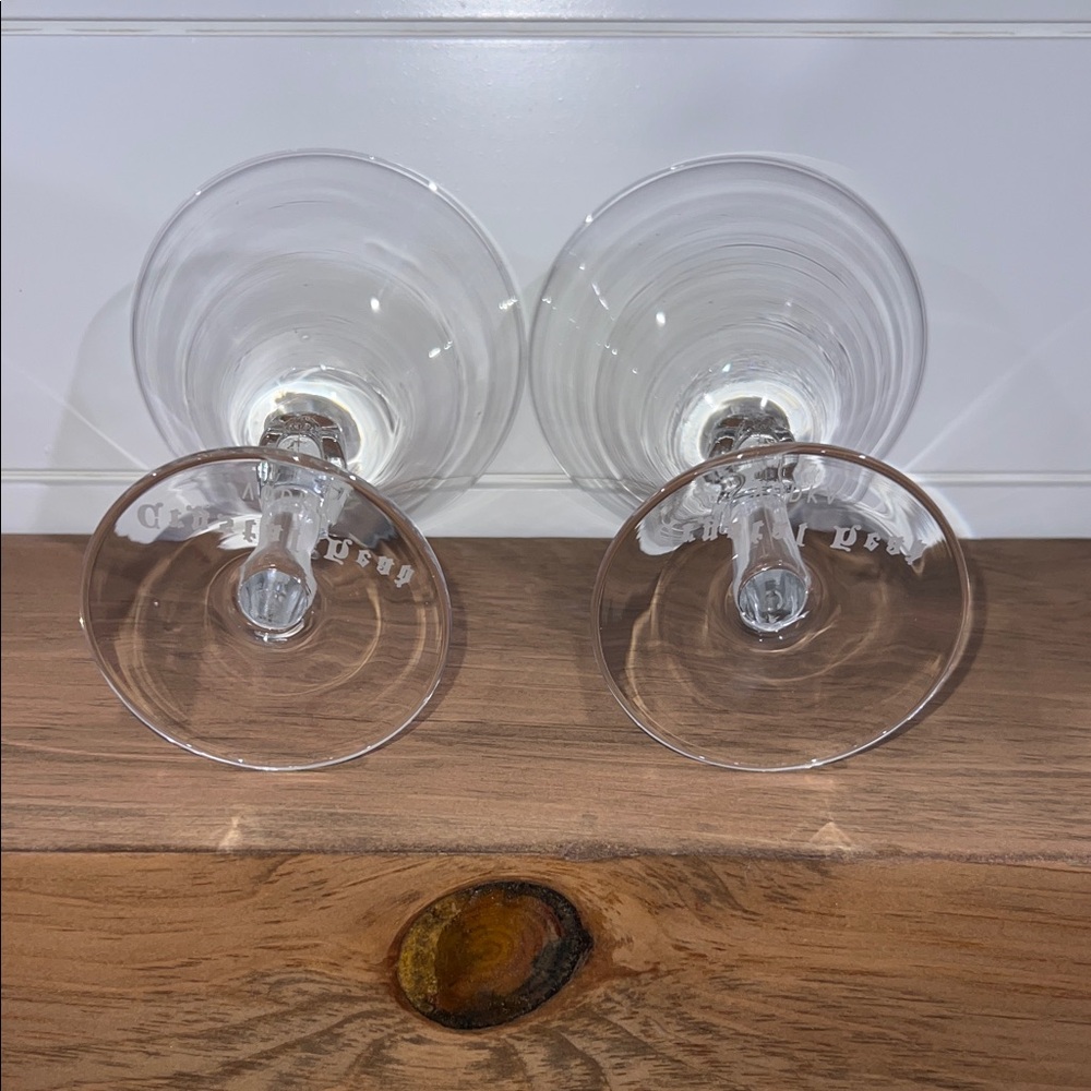NWOT - Crystal Head Vodka Skull Martini Glasses by Dan Aykroyd - Collectors Item - Picture 5 of 9